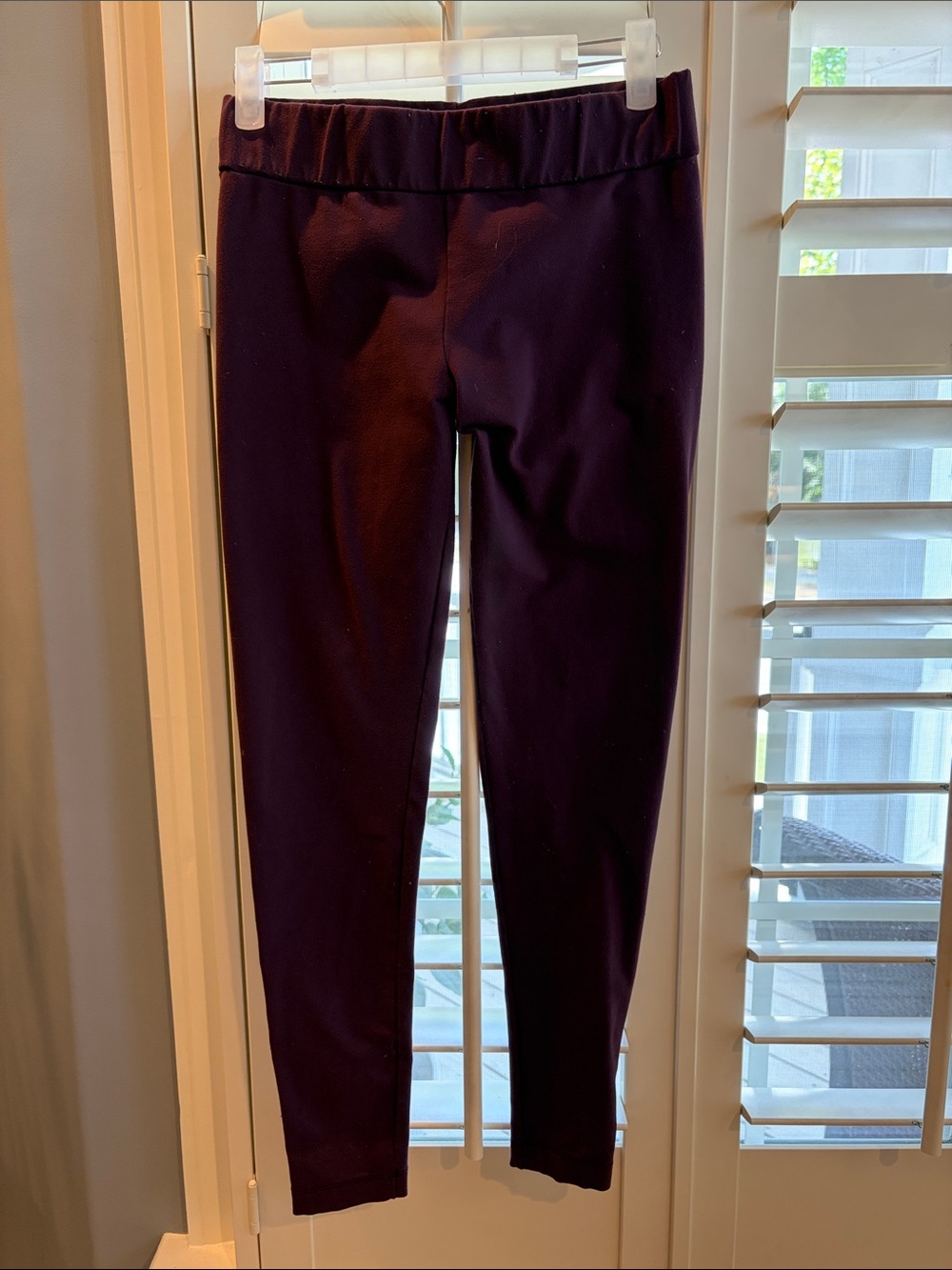 Matty M Deep Purple Active Leggings